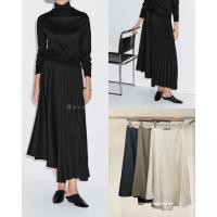 ราคา 1170 ASYMMETRIC BOX MAXI SKIRT STUDIOX2 SMLXLXXL 590 กระโปรงพลีสยาว detail อัดพลีตครึ่งตัวมีซิปข้างตัว studix2 (47652906596)