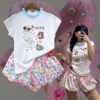 ราคา flora balloon boxer shorts กางเกงทรง balloon ขาสั้น ตั๋วจิ๋ว ปลายขาจั๊ม ทรงสั้นตัวจิ๋วน่ารักมาก แต่งขอบลูกไม้ (42229592518)
