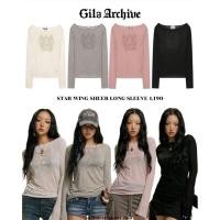 ราคา G Archive long sleeves top 390 VALEN เสื้อยืดแขนยาว แบบสาวๆblackpink ผ้าสลาฟ ดีเทลสกรีนลายสุดคิ้วท์ที่อก น่ารักสุดๆ (29493434753)