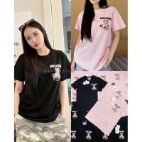 ราคา Moschi T Shirt 370 VALEN เสื้อยืดแบรนด์ดัง รุ่นใหม่ งานชนช็อปเลยค้า ดีเทลสกรีนลายน้องหมีที่อก น่ารักมากก valen (44857089951)