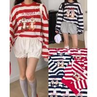 ราคา Chip Dale korea stripe sweater 380 มาแรงมากค้าา เสื้อแขนยาวสเวตเตอร์ลายทาง สกรีนลายชิปแอนด์เดลล์ น่ารักสุดๆ (25939640315)