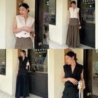 ราคา 1007 New Arrivals SLEEVELESS CROPPED BLAZER 550 เสื้อสูปทรงครอป แขนกุด ไหล่ล้ำ ปกแหลม studioX2 (25133196951)