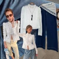 ราคา lace qipao top เสื้อแขนยาว ลูกไม้ฉลุ แต่งคอจีนกระดุมจีน เนื้อผ้านุ่ม ผ้าใส่สบาย ช่วงไหล่เย็บตั้งเล็กน้อย งานสวยเป๊ะ (55654819776)