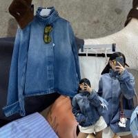 ราคา เปิดพรี funnel jean jacket jacket คอปีน เนื้อผ้ายีนส์ ผ้าหนานุ่ม เป็นทรงสวย เล่นดีเทลไล่ shade สี อ่อนไปเข้ม ชิคมากก (46105874028)