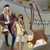 ราคา rabbit cross bag w key chaiv กระเป๋าสะพายข้าง สายยาว แต่งฝาพับกระ เป๋าเป็นรูปกระต่าย ใส่โทรศัพท์ได้ น่ารักมาก (47656221772)