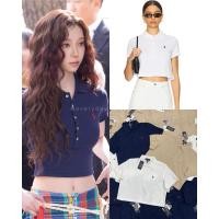 ราคา Polo crop top 350 งานสวยมากกก เสื้อครอปแขนสั้นคอปก ดีเทลปักโลโก้ม้าที่อก เรียบๆแต่ดูแพง ตามแบบช็อปเลยค่ะ valen (43851272448)