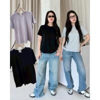 ราคา HM BASIC T Shirt 290 เสื้อยืดคอกลมแขนสั้น สีพื้น ทรงเบสิค รุ่นนี้สวยดูดีมากเป๊ะปังแมทช์ง่ายเรียบๆแบบน้อยแต่มาก valem (29986700825)