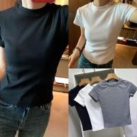 ราคา เสื้อยืดเบบี้ทรี ผ้าร่องคอกลม มี 3 สี เข้ารูป (29170568505)
