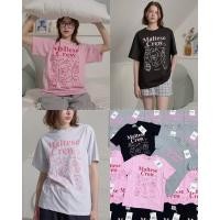 ราคา Maltese Crew t shirt 330 เสื้อยืดลายน้องหมาสุดคิ้วท์รุ่นใหม่ งานชนช็อปแบรนด์ดังเกาหลีเลยค่าา งานสกรีน valen (27580102648)