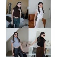 ราคา Knit top 390 เสื้อไหมพรมคอเต่าแขนกุด ผ้าไหมพรมหนานุ่มนิ่ม ใส่สบาย ทรงสวย ใส่แมทซ์คู่กับกางเกงยีนส์ก็คือดี glam (23988291363)