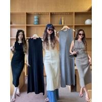 ราคา Long knit dress 590 เดรสไหมพรมยาว ทรงสวยมาก รุ่นนี้พิเศษตรงผ้าทอแบบละเอียด จะเนื้อผ้านุ่มและแน่น tshop (27872755934)