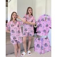 ราคา Minnie sleepwear set 390 ชุดนอนขาสั้น คอลใหม่ลายมินนี่เม้าส์ มีเชือกผูกเอว คือน่ารักมากกก valen (27762091096)
