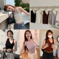 ราคา RENDY KNIT TOP 350 เสื้อไหมพรมแขนกุด ผ้าknit ดีไซน์เก๋ คอเว้า โทนสีสวย ผ้าดีมาก เนื้อผ้านิ่ม สวมใส่สบาย wg we (26304436341)