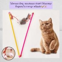 ราคา MG 592 ไม้ตกแมวรูปหนู ของเล่นแมวสุดเพลิน ช่วยเพิ่มความสนุกและกระตุ้นความอยากเล่นของน้องแมว ราคาถูก พร้อมส่ง (27416570715)