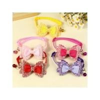 ราคา MG 1966 ปลอกคอโบว์ 2 ชั้นกากเพชร สำหรับแมวและสุนัข ปรับได้ 4 สี พร้อมกระดิ่ง (52006786549)