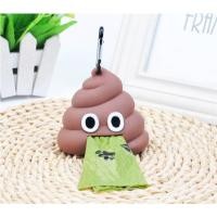 ราคา MG 011 กล่องใส่ถุงเก็บอึสัตว์เลี้ยง ลายขี้สุดน่ารัก สำหรับน้องหมา น้องแมว (3491499152)