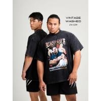 ราคา Beastmaker x Jack Bravo YAI GU Collection เสื้อยืดโอเวอร์ไซส์ผู้ชาย ทรงหลวม พรีเมี่ยม ใส่สบาย (53853997936)
