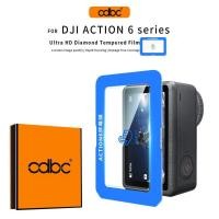 ราคา CDBC Full Coverage Screen Lens Protector สําหรับ DJI Action 4 5 Pro 6 HD Clear Tempered Glass Anti Scratch Anti Fingerprint ติดตั้งง่าย (47508299379)