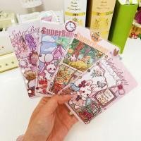 ราคา เคลือบด้านกันน้ําหลวมโน้ตบุ๊ค Divider หน้าดัชนีป้ายมือพลาสติกน่ารักมือวาดกระต่าย A5A6A7A8A9 (53008707077)