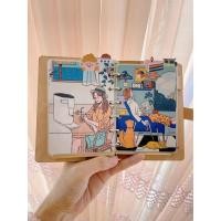 ราคา คู่มือหลวม Divider Handmade คู่มูลค่าสูงหน้าดัชนี diyA5slimA6A7A8A96 หลุม (50608702878)
