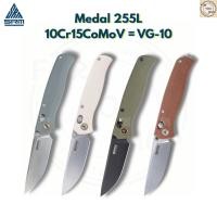 ราคา มีดพับ SRM 255L Medal ใบมีด 10Cr15CoMoV 3 2 นิ้ว ด้าม G10 Micatar ระบบ Ambi Lock ลูกปืนเซรามิก EDC (50158746623)