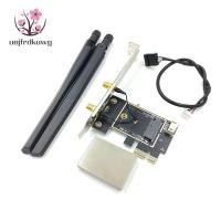 ราคา อะแดปเตอร์การ์ดเครือข่ายไร้สาย PCIE WiFi บลูทูธ Dual Band สําหรับ PC Desktop AX200 9260AC (20139729634)