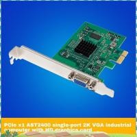 ราคา Uejfrdkuwg PCIe X1 ST425 AST2400 2K VGA กราฟิกการ์ดสําหรับ Win10 สําหรับ Win 11 1920 X1200 32bpp 60Hz PCIE 32 64 อะแดปเตอร์ขยาย (54757979167)