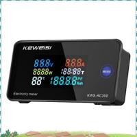 ราคา KEWEISI KWS AC300 โวลต์มิเตอร์แบบดิจิตอล AC 50 300V แรงดันไฟฟ้า 45 65Hz Power Energy Meter LED Wattmeter 0 10A เครื่องตรวจจับ A (52657989336)
