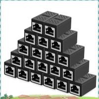 ราคา Uejfrdkuwg 20PCS Ethernet Cable Extender RJ45 Cat 5 Cat 6 Cat6a Coupler Extender Connector หญิง RJ45 Ethernet Coupler (40611797362)