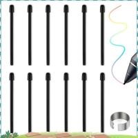 ราคา Super Standard Pen Nibs Kit สําหรับ Wacom 12 ชิ้น Black Replacement Refill Pen Tips Kit สําหรับ Wacom Intuos Pro Wacom IMobileStudio Pro (27005763356)