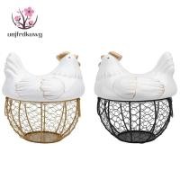 ราคา ตะกร้าเหล็กเซรามิค สําหรับใส่ไข่ไก่ ขนมขบเคี้ยว ผลไม้ เครื่องประดับ (13096434869)