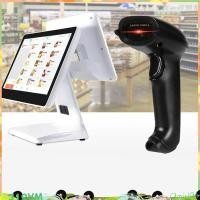 ราคา เครื่องอ่านรหัสบาร์บลูทูธไร้สายแบบมีสาย 1D 2D เครื่องสแกนบาร์โค้ดสแกนรอบทิศทางสําหรับโลจิสติกส์ซูเปอร์มาร์เก็ต (47058197859)
