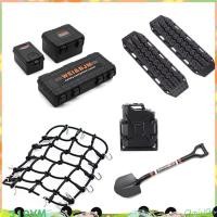 ราคา Universal 8 ชิ้น เซ็ตจําลองตกแต่งกระเป๋าเดินทางสุทธิพลั่วสําหรับ TRX4 SCX10 90046 1 10 RC รถอุปกรณ์เสริมสีส้ม (45408404009)