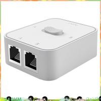 ราคา 2 พอร์ต Gigabit Network Switch RJ45 Switch Network Splitter Cable Extender 2 Way External Network Switcher Splitter (42079741980)