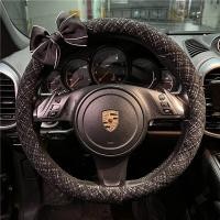 ราคา Classic Style Car Steering Wheel Cover Goddess Style Cotton and Linen Car Steering Wheel Set Four Seasons Universal Steering Wheel Cover pibp (26577233581)