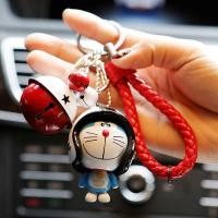 ราคา Ready Stock South Korea Creative Doraemon Helmet Key Chain Cute Cartoon Car Key Ring Bell Men and Women Handbag Pendant n7g4 (26707333964)