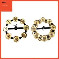 ราคา Predolo แทมบูรีน Hi Hat อุปกรณ์เสริมเครื่องดนตรี ประกอบง่าย แทมบูรีนจังหวะอเนกประสงค์ 17 ซม สําหรับประสิทธิภาพและแสดง (49055588173)
