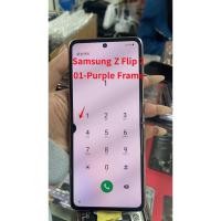 ราคา Super AMOLED ข้อบกพร่อง LCD สําหรับ Samsung Z Flip 2 จอแสดงผล LCD หน้าจอสัมผัสสําหรับ Samsung z flip2 SM F707 LCD (49356675604)