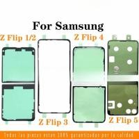 ราคา SAMSUNG โทรศัพท์ฝาหลังแบตเตอรี่กาวเทปสําหรับsamsung Galaxy Z Flip 1 2 3 4 5 F700 F707 F711 F721 F731 ฝาครอบแบตเตอรี่ด้านหลังสติกเกอร์แก้วกาวอุปกรณ์เสริม (28930289336)