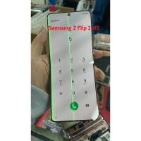 ราคา Super AMOLED ข้อบกพร่อง LCD สําหรับ Samsung Z Flip 2 จอแสดงผล LCD หน้าจอสัมผัสสําหรับ Samsung z flip2 SM F707 LCD (57456651878)