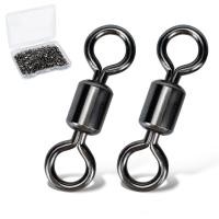 ราคา Piscorush Rolling Swivel Set Stainless Steel Fishing Tackle Snap Swivel Ocean Snap Snap Swivel Fishing 14 12 0 Pack of 100 (43505351568)