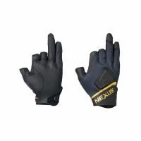 ราคา SHIMANO Nexus Windproof Magnet Gloves 3 Finger Cut GL 112V (28038331687)