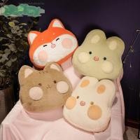 ราคา ปักเป้า หมอนการ์ตูนสัตว์ ประเภทสอดมือนุ่มสบายโยนหมอนผ้าห่มปฏิบัติหนา2 ใน 1สํานักงาน งีบหลับ ผ้าห่มฤดูร้อนฤดูหนาว (48957851711)