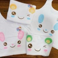 ราคา เสื้อกล้ามเด็กหญิง แพ็ค5ตัว เด็กอนุบาล น้อง2 5ปี ลายน่ารัก (43418924812)