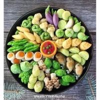 ราคา แม่พิมพ์ฟองดอง สำหรับทำขนมวุ้น ขนมต่างๆรูป ชุด ผักน้ำพริก ปลาทู จิ๋ว (26726744517)