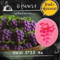 ราคา แม่พิมพ์ฟองดอง ทำขนมวุ้น อลัว ขนมไทยต่างๆ องุ่นพวง เล็ก (28863970368)