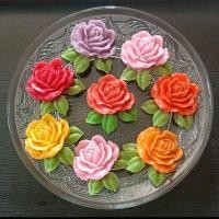 ราคา แม่พิมพ์ฟองดอง ทำอลัว ทำวุ้น สัมปันนี แกะง่าย สวยคม กุหลาบติดใบ (23964651728)
