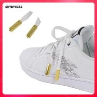 ราคา Srydyxgs2 4 ชิ้นวัสดุโลหะสีทองรองเท้า Laces เคล็ดลับ DIY สกรูบนเปลี่ยน (56507273403)