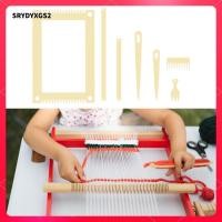 ราคา Srydyxgs2 ไม้ทอผ้า Loom Kit อุปกรณ์เสริมขนาดกะทัดรัดสะดวกอุปกรณ์ศิลปะมือถัก Tapestry Loom ทอผ้าขนาดเล็ก Loom สําหรับผู้ใหญ่ (55959008743)