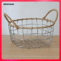 ราคา Srydyxgs2 ตะกร้าไข่ภาชนะอเนกประสงค์ที่วางผลไม้โลหะแบบพกพารวบรวมตะกร้าสําหรับห้องรับประทานอาหารตู้กับข้าวครัวผลไม้ (52908806771)